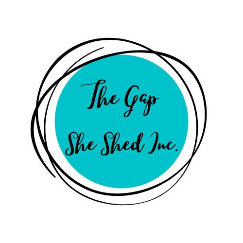 The Gap She shed logo
